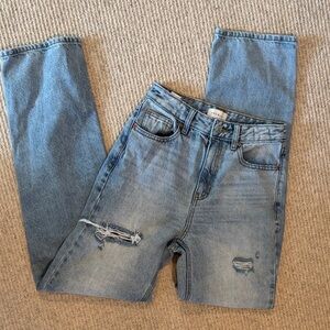 PacSun Women's Relaxed Jeans in Light Blue